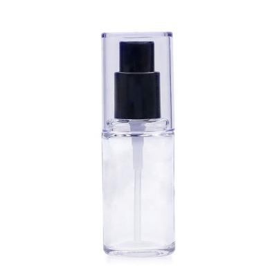 China 35ml Empty Ellipse Glass Powder Foundation Bottle For Cosmetic Packaging Liquied Makeup OEM for sale