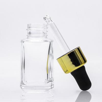 China Van de het Druppelbuisjefles van het glasserum ontruimt de Kleine het Glasfles 15ml Mini Container Te koop