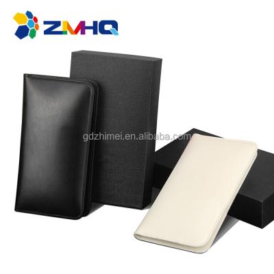 China With Fashionable Wireless Power Bank Phone Wallet Charging Smart Leather Men for sale