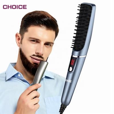 China New Home Custom Ceramic Hot Comb Electric Hair Straightener Combs Electric Electronic Cordless Cordless Hot Comb for sale