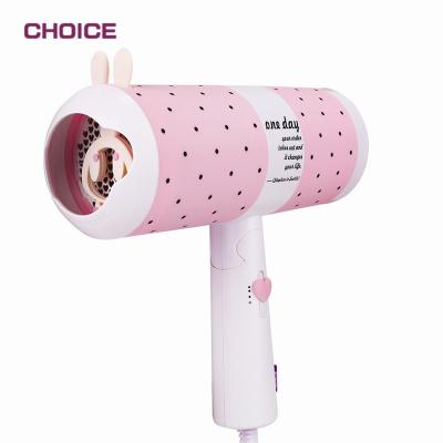 China 1000w Low Power Collapsible Electric Travel Household Hair Blower Baby Foldable Ionic Hair Dryer for sale