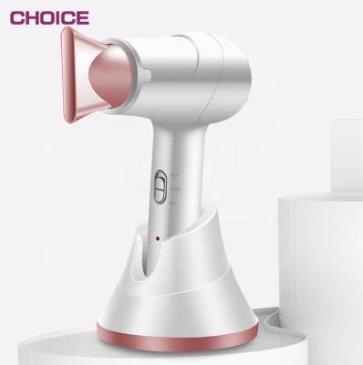 China Household Professional Ionic Portable Ionic Blow Dryer Hotel Use Rechargeable Cordless Cordless Hair Dryer for sale