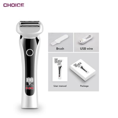 China Customs Lead Hair Removal Depilation The Electric Hair Remover Blade Body Leg Bikini Trimmer Rechargeable Epilator For Women for sale