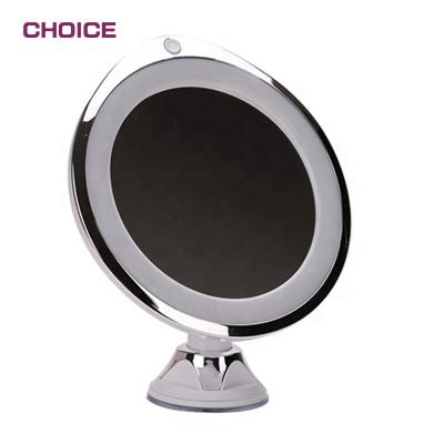 China Verified Supplier Lit Around Compact Travel Portable Rechargeable Vanity Mirror with Lights for sale