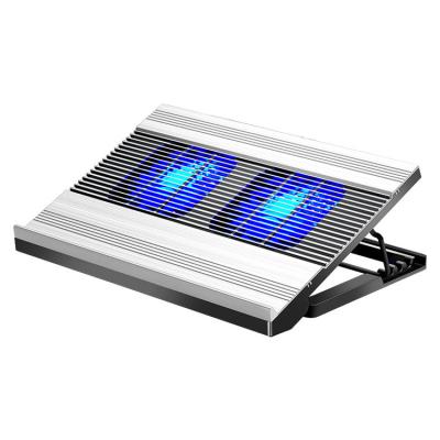 China All Laptop Size MC Top Selling Product 2 Fans Portable Laptop Pad Cooler Para Laptop Cooler Notebook With Led Light for sale