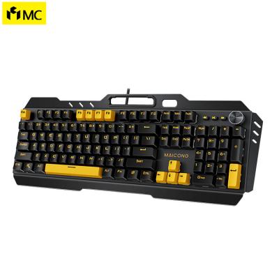 China Multimedia Keys MC 104 Keys RGB Keyboard With Gaming Keyboard Gamer Key Board Backlight Wired USB Wired Keyboards For Laptop Computer for sale