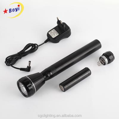 China Aluminum rechargeable camping 5W LED flashlight geepas flashlight torch with CE for sale