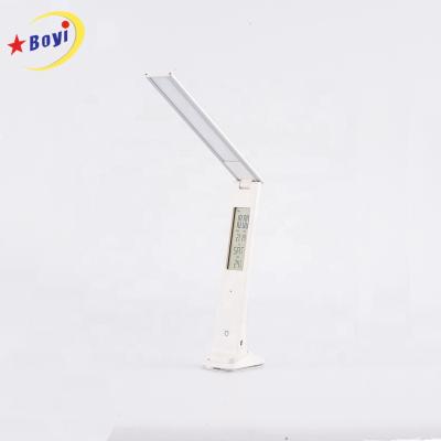 China Modern folding desk lamp with digital isplay screen, eye protection desk lamp for sale