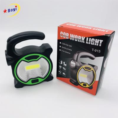 China 3*AA Warehouse Dry Battery Portable Work Light Multifunctional Camping Light for sale