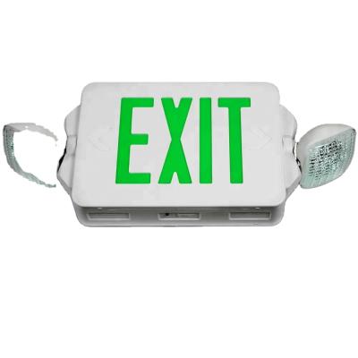 China Emergency aexit sign Alibaba OEM Japan double sided led exit sign with emergency light light for stair for sale