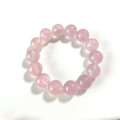 China Other Hot Selling Crystal Jewelry Rose Quartz Bracelet Natural Crystal Bracelets for Men and Women for sale