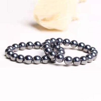 China Other Wholesale Terahertz Beads Bracelet High Quality Terahertz Bracelet 8mm Bead Bracelets for Gift for sale