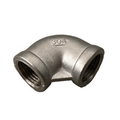 China ASTM A234 90 Degree Stainless Steel Pipe Fitting For Industry Equal for sale