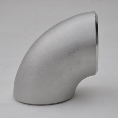 China seamless stainless steel pipe fittings elbow 90d LR equal for sale