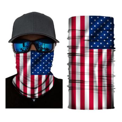 China Outdoor Activities Prepare To Board Soft Men's Skiing USA Camouflage 3D Bandana Scarf Face Mask Various Pattern Design for sale