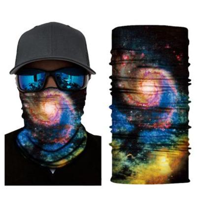 China Outdoor Activities Cheap Price Galaxy Woman Neck Tube Scarf Mask Adult Magic Bandana for sale