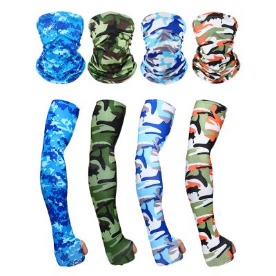 China Custom Outdoor Activities Polyester Spandex Single Color Neck Cuff Bandana UPF 50 No Minimum for sale