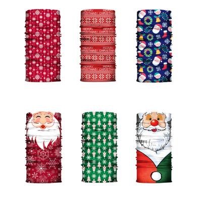 China Wholesale Custom Christmas Halloween Design Face Cover Bandana Neck Cuff From China Sports Supplier for sale