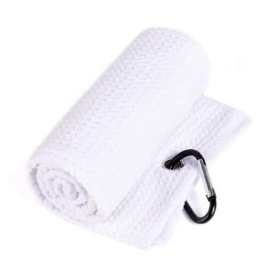 China Domestos QUICK DRY Golf Towel Microfiber Microfiber Golf Towel Golf Towels Microfiber Waffle Towel for sale