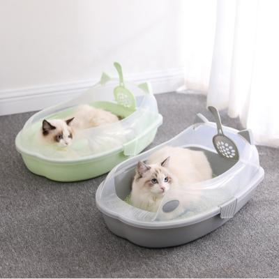 China Cat Litter Toilet Portable Travel Outdoor Viable Tray Durable Cat Litter Box for Cats for sale