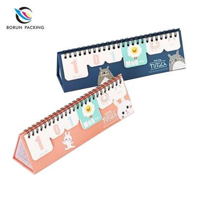 China Table Calendar Borun hot sale creatival cheap small calendar factory price for sale