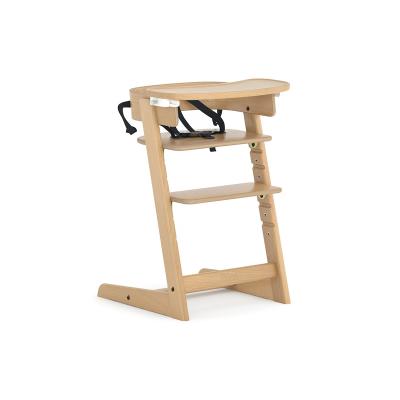 China B2B Boori Wooden Solid Multifunctional Adjustable Wooden Baby Adult Feeding Only Eat Dining Umpire Chairs for sale