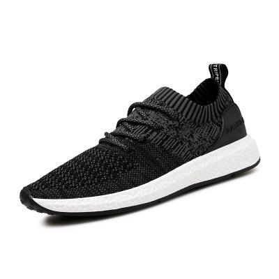 China Fashion Trend Hot Selling Running Sneakers Power Running Breathable Men Shoes Knit Style Men Sports Shoes for sale