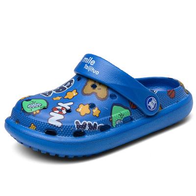 China Lightweight Stylish Quick Drying Kids Clog Lightweight Cartoon Children's Slippers Support Slippers For Kids for sale