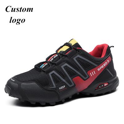 China CUSHIONING Factory Price Wholesale Custom Outdoor Shoes Hiking Salamon Men's Waterproof Hiking Shoes For Climbring for sale