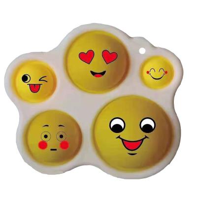 China Hot Selling Silicone Wiggle Sensory Toys Children Kids Education Toy Juguetes de hoyuelo Simple For Anti-stress for sale