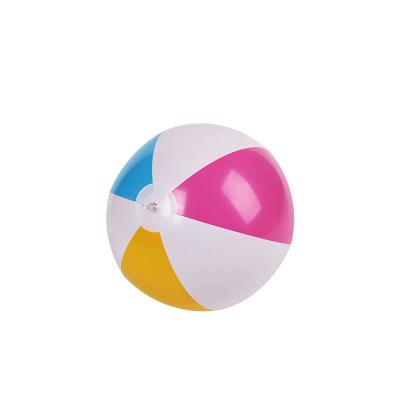 China Inflatable Toy Custom 40cm Waterproof Transparent With Remote Control Inflatable PVC LED Glow Ball For Beach for sale