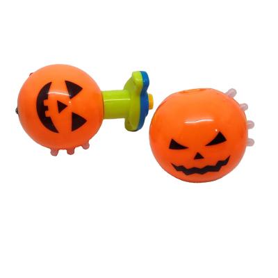 China Kids Playing NEW DESIGN Creative Pumpkin Lighting Gyro Boy Gift Halloween Wiggle Person Toys Wiggle Spinner Glow In The Dark For Kids for sale