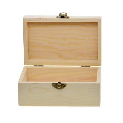 China Handmade Handmade Custom Gift Packaging Wooden Box With Lock Wooden Honey Gift Box for sale