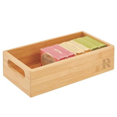 China Handmade Cheap Wooden Wholesale Custom Bathroom Gift Crates Bamboo Wine Crates for sale