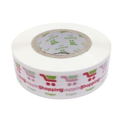 China Waterproof Custom Logo Printed Adhesive BOPP Packing Tape White 2-5 Colors Box Sealing Tape for sale