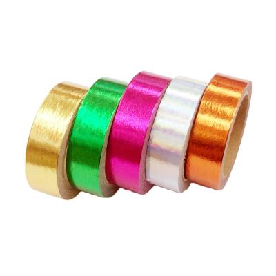 China Waterproof Hot Sale Gold Paper Gift Box India Malaysia Good Selling Rebirth Fashion Hot Stamping Colorful Adhesive Tape for sale