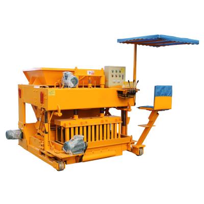 China Building material shops automatic cement brick en bloc cemento concrete block making machine for hormign desventajas celular block for sale