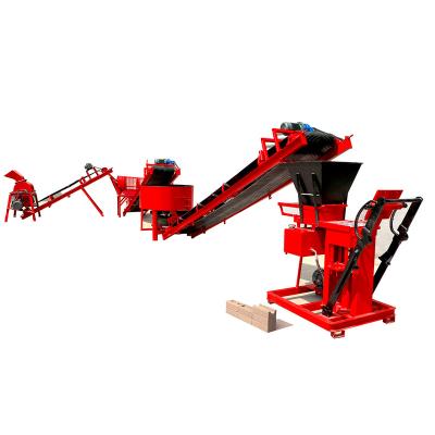 China China Building Material Stores Brick Technic Concept Clay Soil Mud Block Earth Brick Baked Brick Making Machine for sale