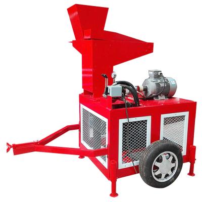 China Building Material Shops Construction Machinery Hydraulic Compressed Earth Block Brick Making Machine for sale