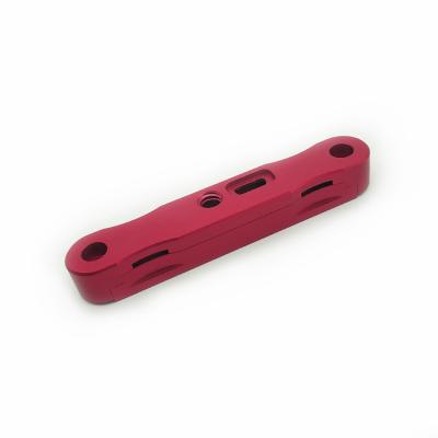 China Shenzhen Aluminum Manufacturing Red Anodized Mechanical Components , Precision CNC Metal Anodized Parts for sale