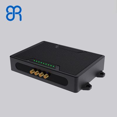 China Alta velocidade de longo alcance UHF RFID Fixed Reader 4 Port para indústria de logística à venda