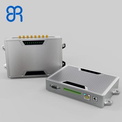 Cina Protocollo ISO18000-6C Multi Tag Reading 8 Port UHF RFID Fixed Reader BRD-2208 in vendita