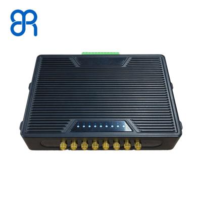 Cina UHF RFID 8-port Fixed RFID Reader, RFID Reader UHF con Impinj E710 Piattaforma per la gestione intelligente dei veicoli in vendita