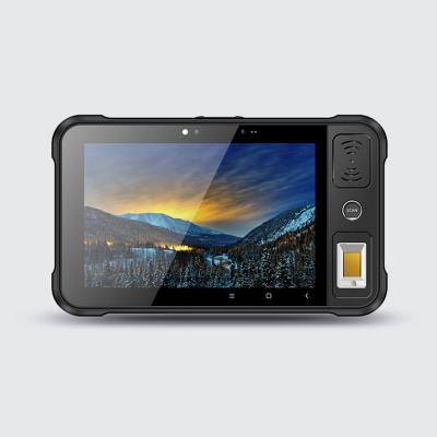 China IP65 Industrial Rugged Android NFC GPS 4G LTE Tablet With Barcode Scanner 4.5inch for sale