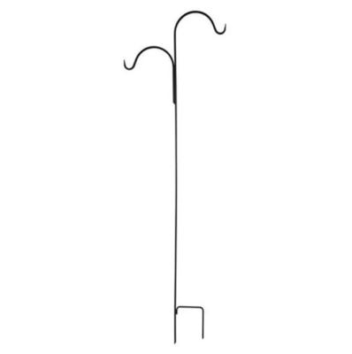 China High Quality Small Outdoor Garden Shepherd Hook Stand For Minimalist Low Price Guaranteed Hanging Plants for sale