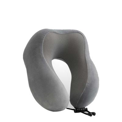 China Anti-Static Amazon Best Selling Wholesale Portable Neck Massage Cheap Memory Foam Travel Pillow for sale