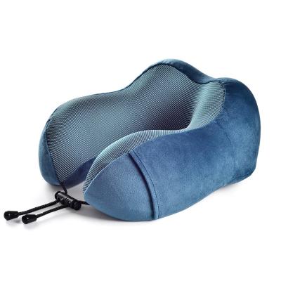 China Anti-Static Hot Sale Good Quality Office Airplane Cheap Travel U Shape Memory Foam Car Neck Pillow for sale