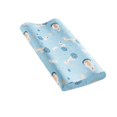 China Anti-Static Wholesale Adjustable Height Baby Side Sleeping Back Sleeping Memory Foam Infant Child Neck Pillow for sale