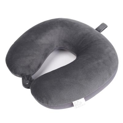 China Anti-Static Good Quality Color Optional Portable Neck Throw Pillow Cheap U Shape Microbead Travel Pillow for sale