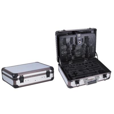 China Waterproof Factory - Direct Products 43X33X14cm Custom Size Empty Portable Aluminum Tool Box for sale